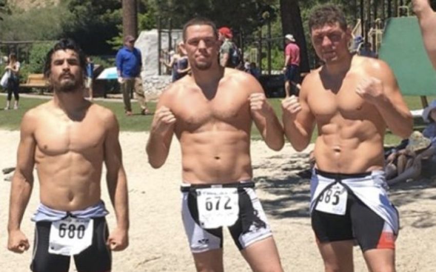 Ник и Нэйт Диас приняли участие в крупном забеге по триатлону 2016 XTERRA America Tour
