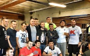 Кадр дня: Международная сборная команда лучшего менеджера Мира Эгиса Климаса