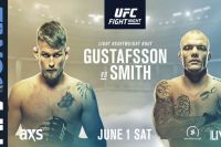 Прямая трансляция UFC Fight Night 153: Александр Густафссон - Энтони Смит