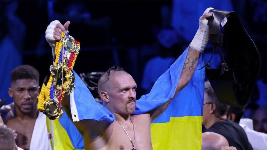 Александр Усик поднялся на две позиции в новом рейтинге P4P от ESPN