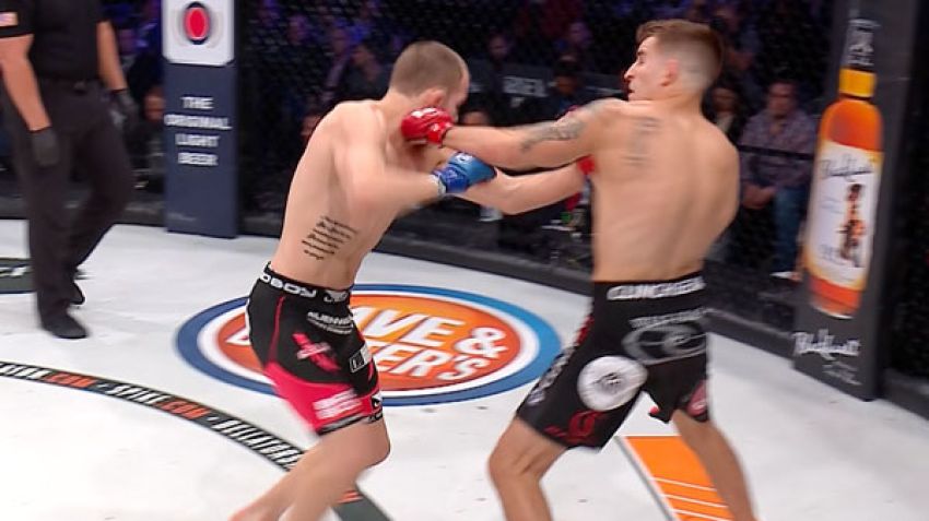 Видео боя Стив Козола - Джейк Робертс Bellator 175