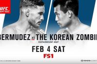 Прямая трансляция UFC Fight Night 104: Деннис Бермудез - "Корейский Зомби"