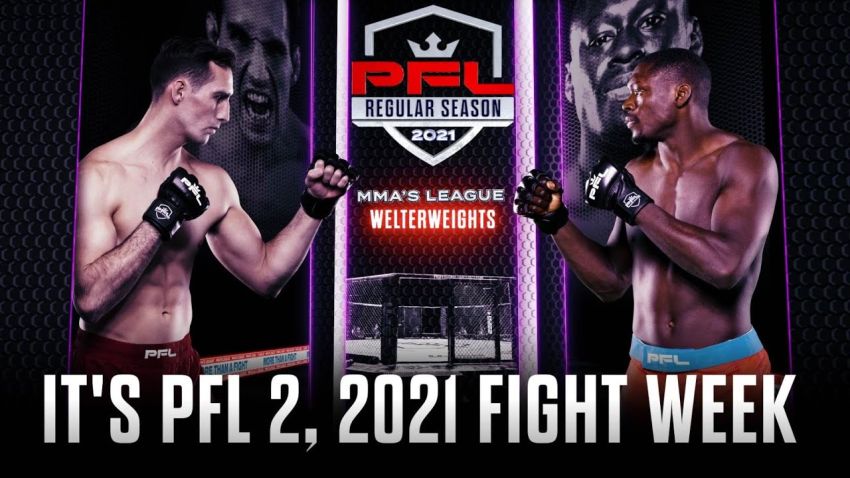 Прямая трансляция PFL 2: 2021 Regular Season