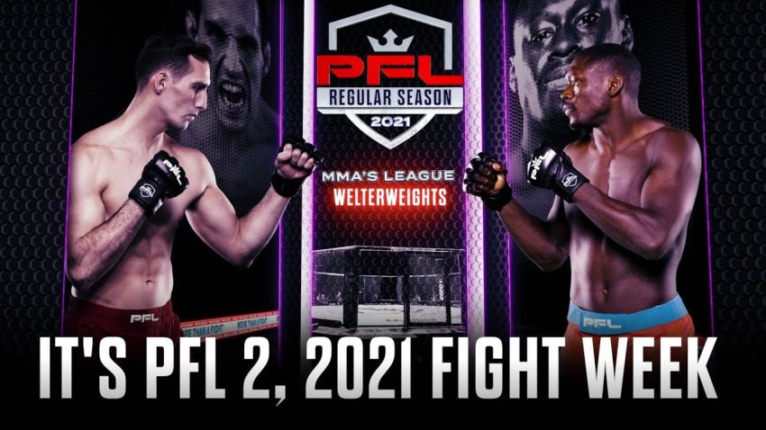 Прямая трансляция PFL 2: 2021 Regular Season