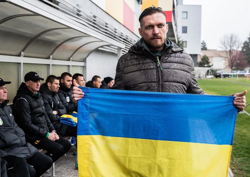 Александр Усик - про Путина: "Мне плевать на этого человека, нечего ему сказать"