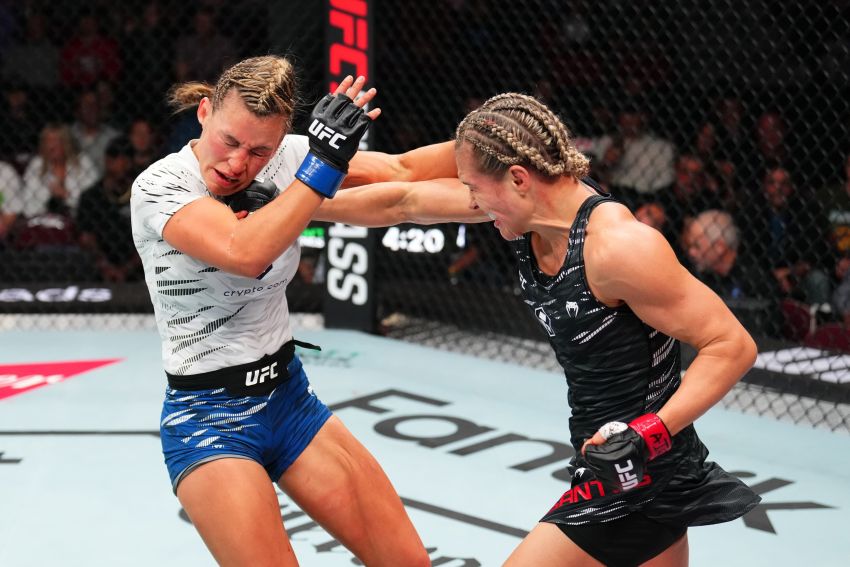 Видео боя Яна Куницкая – Миша Тейт UFC on ESPN 67