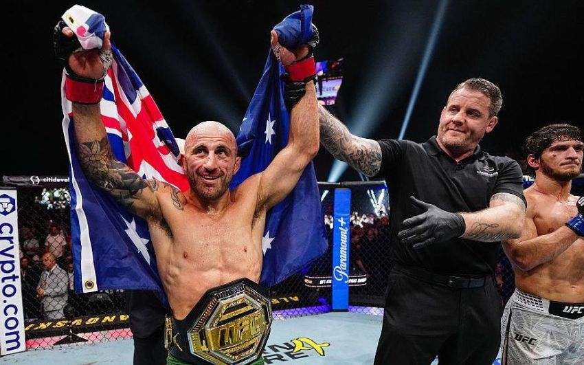 Слова Алекса Волкановски после победы над Мовсаром Евлоевым на UFC 333