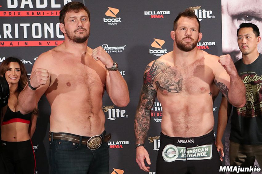 Результаты и видео взвешивания турнира Bellator 207