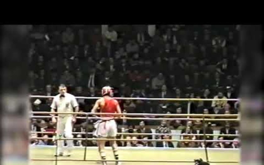 Финал чемпионата СССР 1989 г. Фрунзе, Костя Цзю - Орзубек Назаров, 60 кг.