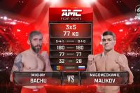 Видео боя Михай Бачу – Магомедкамиль Маликов AMC Fight Nights 112