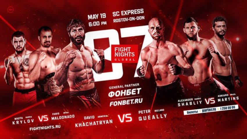 Результаты турнира FIGHT NIGHTS GLOBAL 87