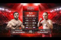 Видео боя Дмитрий Перекупка - Карахан Балакеримов Fight Nights Global 92