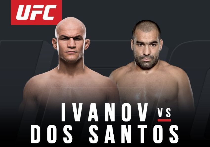 Видео боя Джуниор Дос Сантос - Благой Иванов UFC Fight Night 133