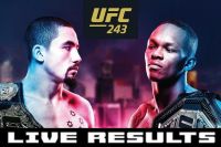 Результаты турнира UFC 243: Роберт Уиттакер - Исраэль Адесанья