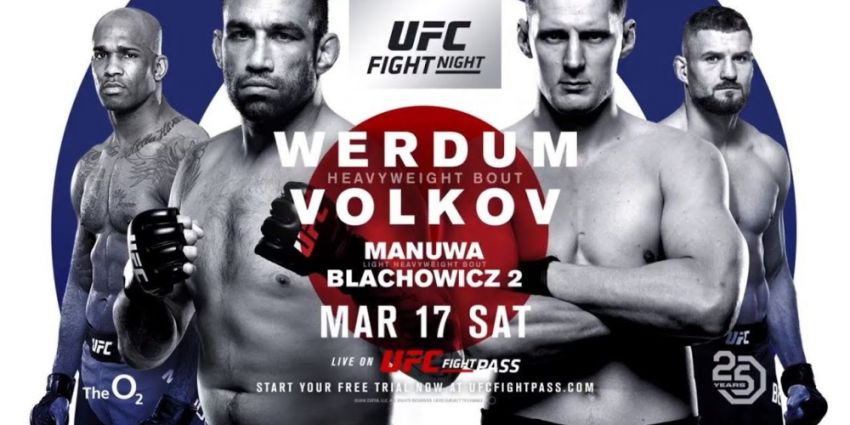 РП ММА №9 UFC Fight Night 127 Вердум VS. Волков
