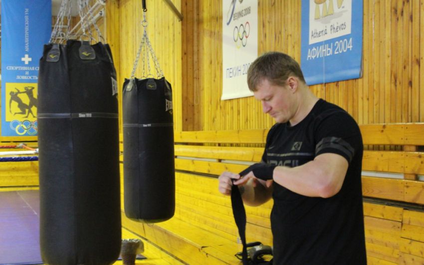 Александр Поветкин продолжает подготовку к бою с Хаммером