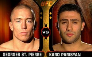 Видео боя Джордж Сент-Пьер – Каро Парисян UFC 46 Supernatural