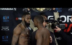 Видео процедура взвешивания Glory 44 Чикаго
