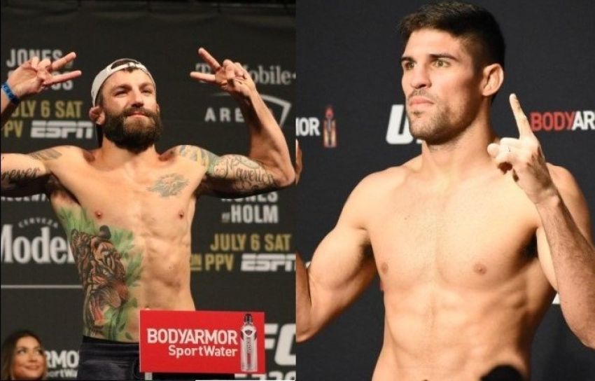 Висенте Люке и Майкл Кьеса подерутся на турнире UFC 265