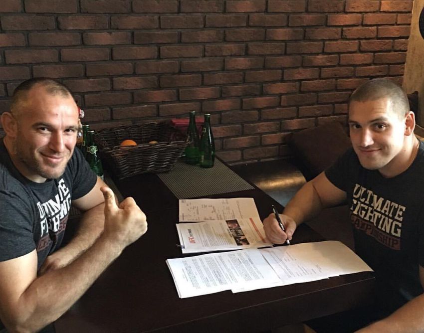 Дмитрий Сосновский подписан в UFC