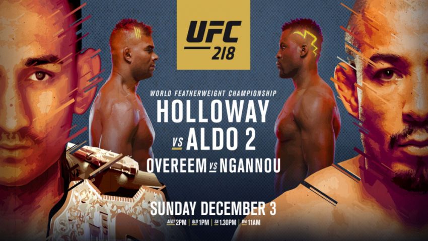 Когда коней на переправе меняют. Превью к UFC 218