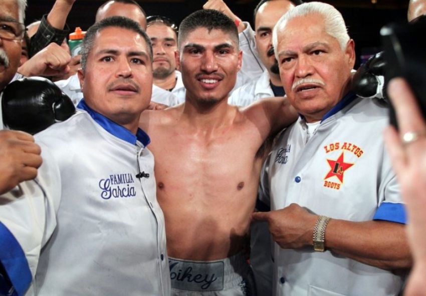 Отец и сын. "The big g" and Mikey Garcia