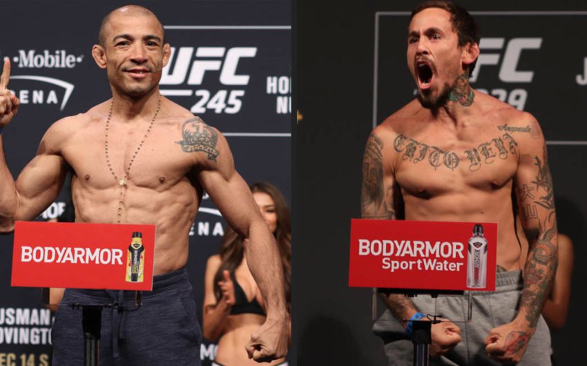Марлон Вера и Жозе Альдо сразятся на турнире UFC Fight Night 185