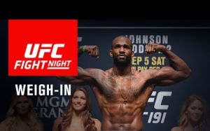 Официальное взвешивание UFC Fight Night 107 в Лондоне