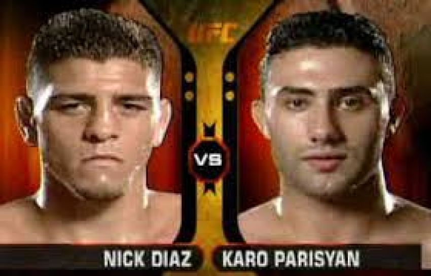 Видео боя Каро Парисян - Ник Диас UFC 49