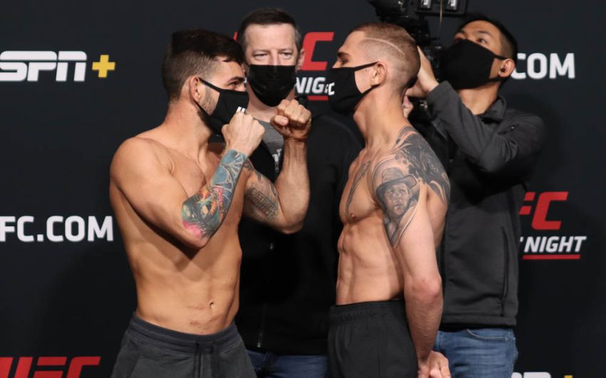 Видео боя Джей Пи Байс - Бруно Силва UFC on ESPN 21