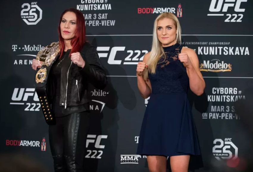 Гонорары главных участников турнира UFC 222