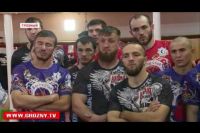 Чеченские спортсмены перенимают опыт у экс-чемпиона мира по версии WBO Дмитрия Пирога