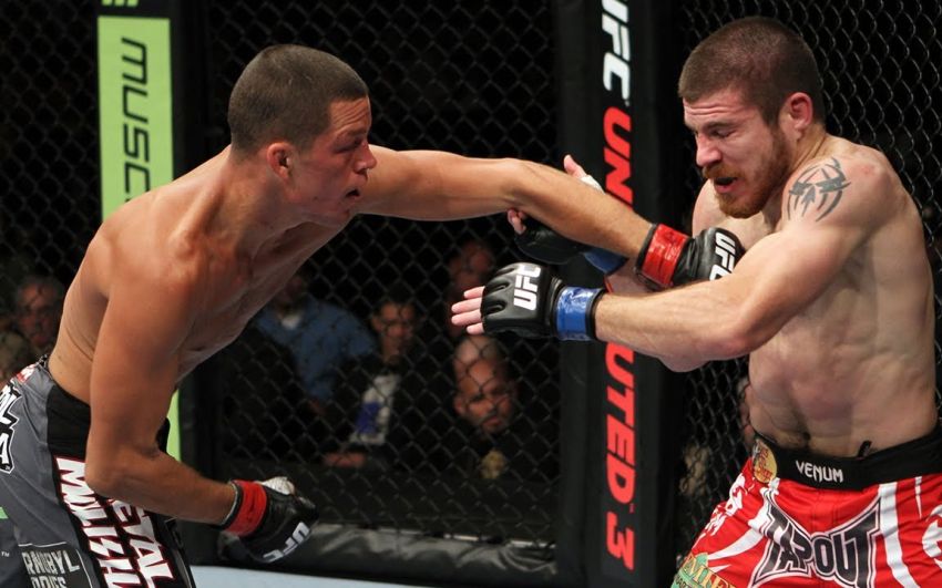 Видео боя Нейт Диас – Джим Миллер UFC on Fox 3