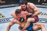 Ислам Махачев "задушил" Дрю Добера на UFC 259