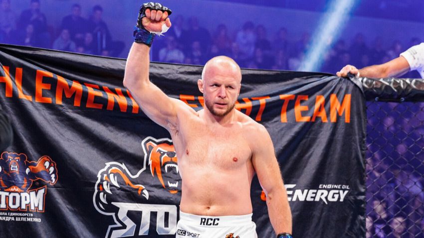 Александр Шлеменко: "Мне UFC не нужен. Мне приятно выступать здесь"