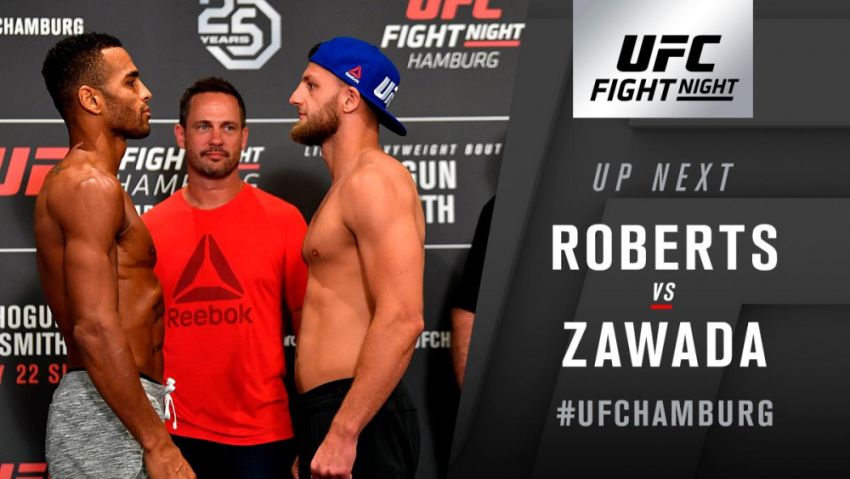 Видео боя Дэнни Робертс - Дэвид Завада UFC Fight Night 134