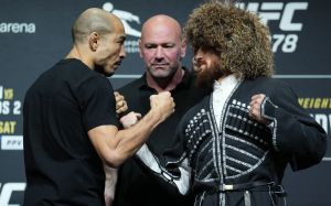 Видео боя Мераб Двалишвили - Жозе Альдо UFC 278