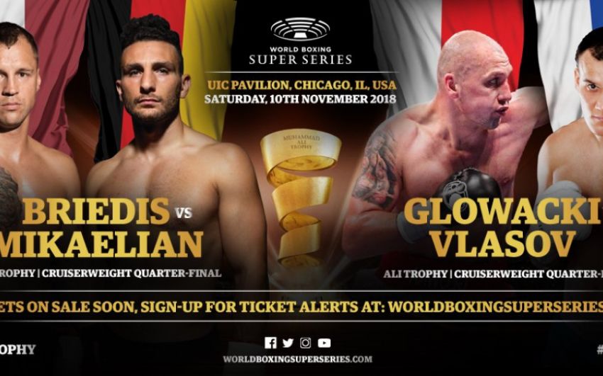 Четвертьфиналы WBSS Бриедис – Микаэлян и Гловацкий – Власов пройдут 10-го ноября в Чикаго