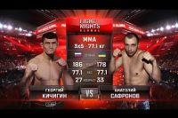 Видео боя Георгий Кичигин - Анатолий Сафронов FIGHT NIGHTS GLOBAL 60