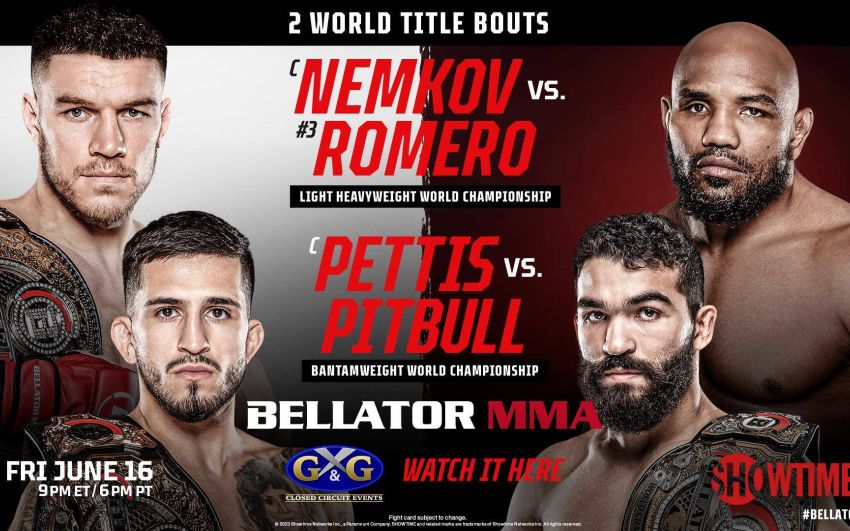 Прямая трансляция Bellator 297