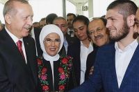Президент Турции лично поприветствовал Хабиба Нурмагомедова в Стамбуле