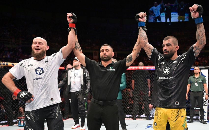 Видео боя Ринат Фахретдинов - Элизеу Залески дус Сантус UFC Fight Night 231