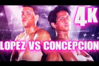 Яркие моменты боя Хуан Мануэль Лопес - Бернабе Консепсьон в 4K