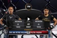 Видео боя Дви Ани Ретно Вулан - Пудри Падми One Championship: Warrior's Dream