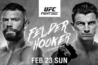 Файткард турнира UFC Fight Night 168: Пол Фелдер - Дэн Хукер