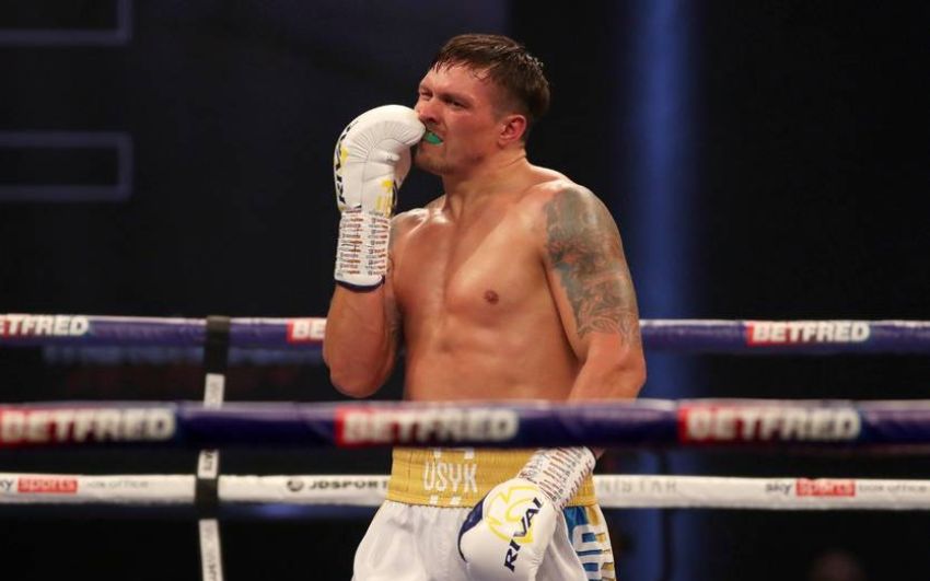 Менеджер Усика: "Мы нацелены на то, что следующим будет бой за титул WBO, и Александр хочет драться с Джошуа"