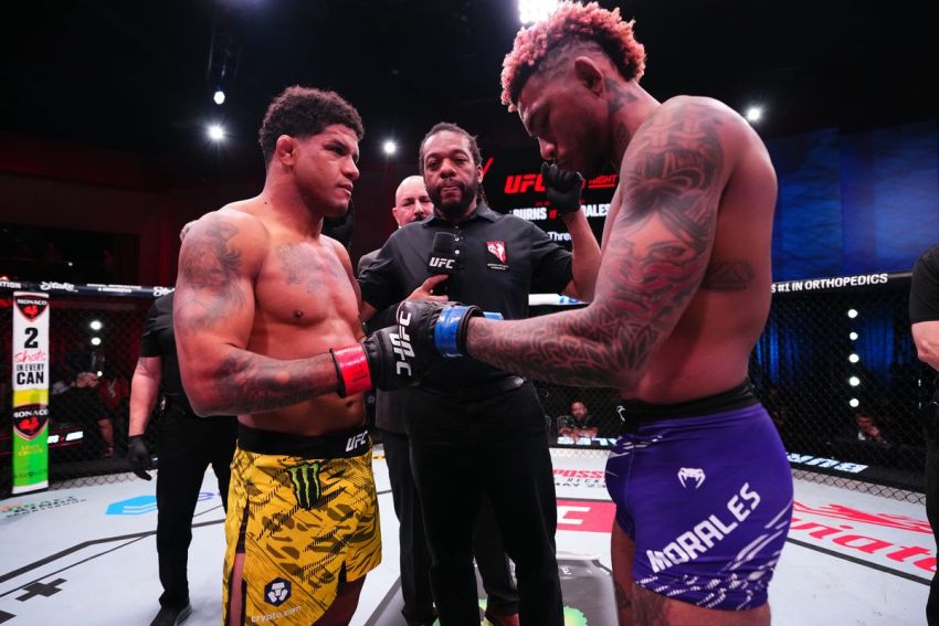 Видео боя Майкл Моралес – Гилберт Бернс UFC Fight Night 256