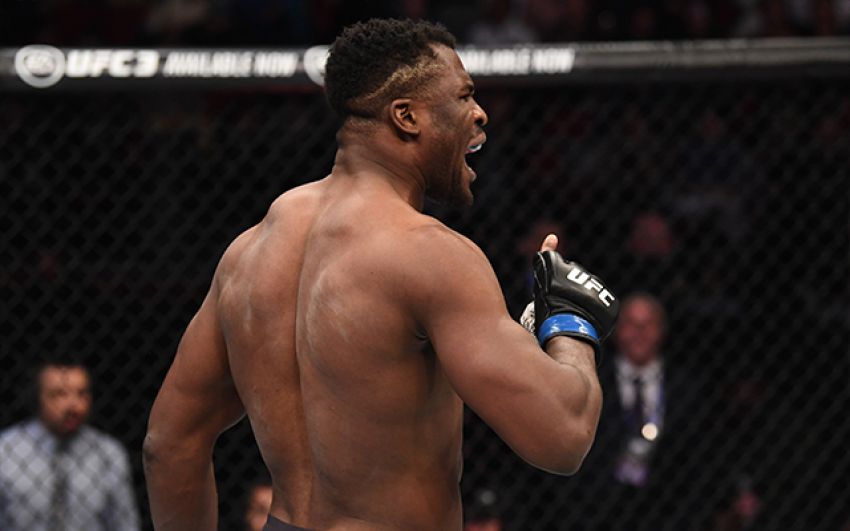 Дана Уайт подтвердил, что Нганну станет следующим претендентом на титул UFC в тяжелом весе