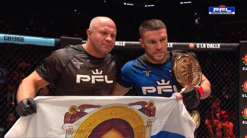 Вадим Немков засабмитил Ренана Ферейру на PFL Europe 4 и стал чемпионом PFL