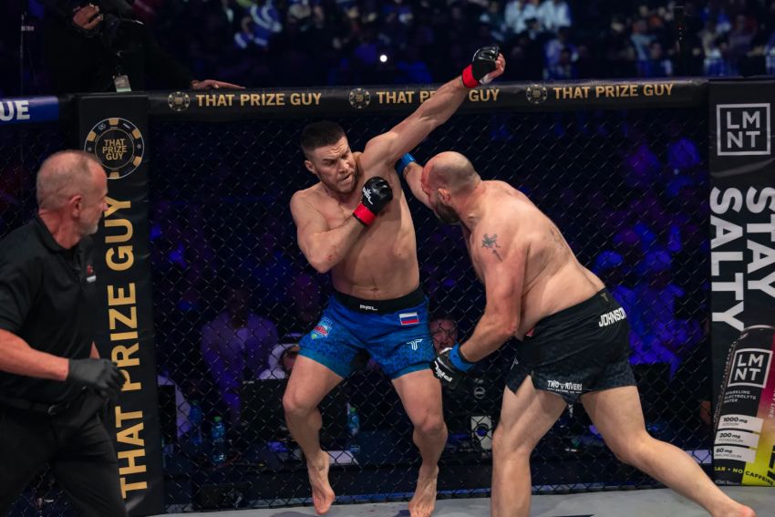 Видео боя Вадим Немков – Тимоти Джонсон PFL Road to Dubai Champions Series